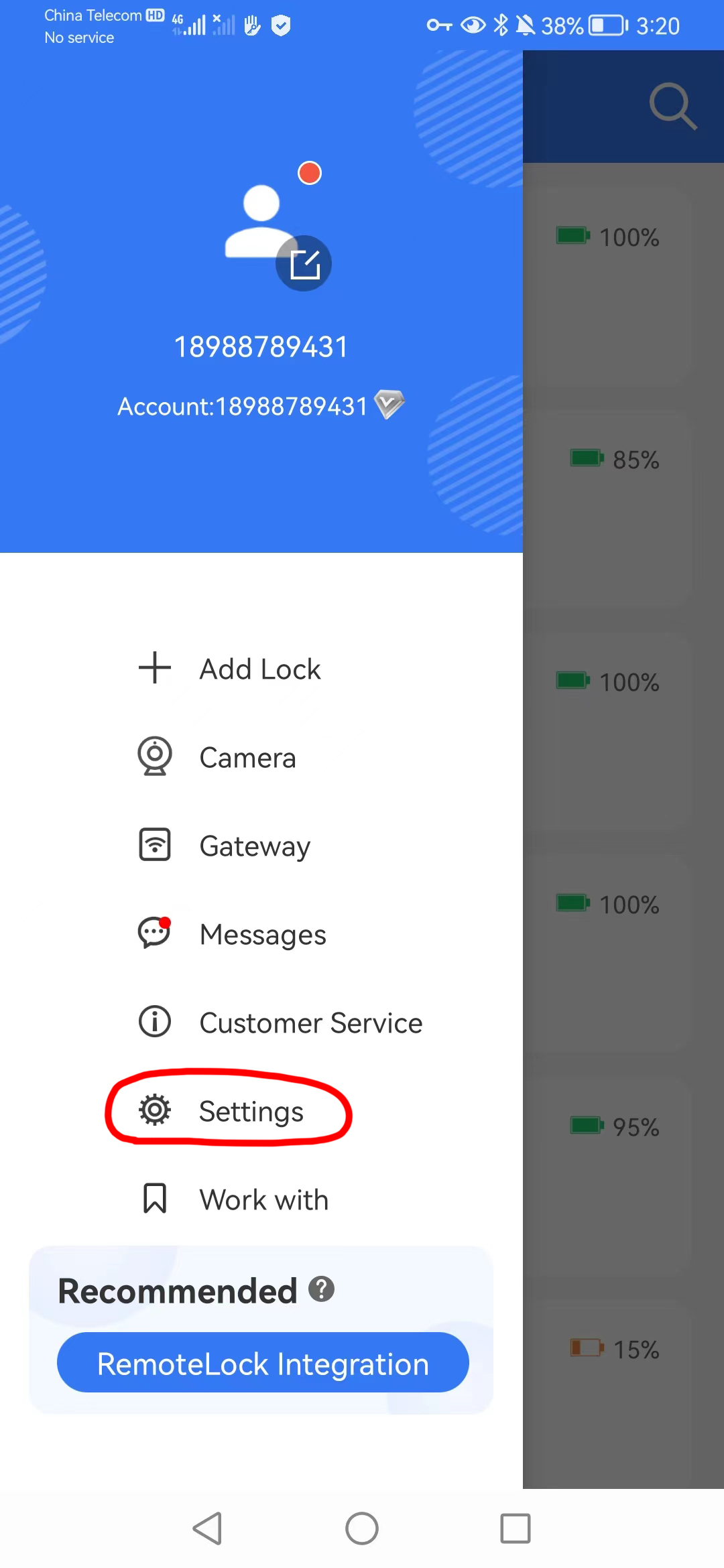 aplicación locstar-TTlock3