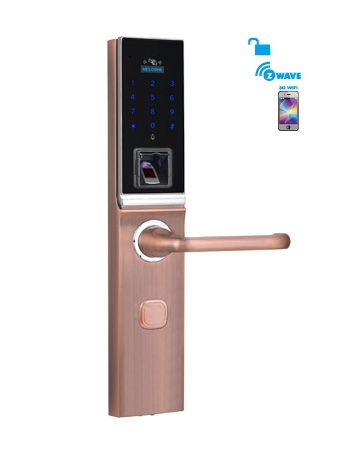smart phone APP zwave fingerprint door locks
