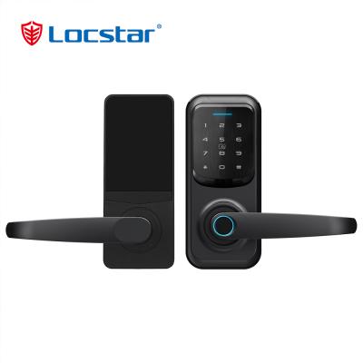 Security Touch Screen Fingerprint Cerraduras Intelligent Password Smart Doir Lock Out Door-LOCSTAR
