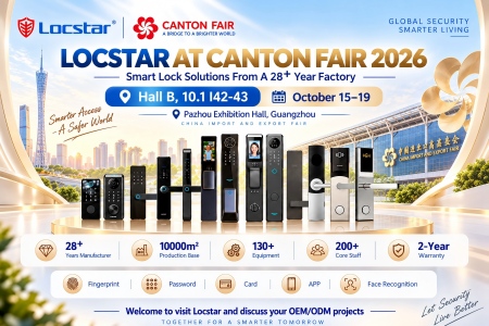LOCSTAR at Canton Fair 2026 | Smart Lock Manufacturer